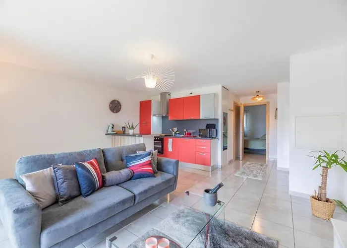 Appartement Cosy Et Spacieux Avec Jardin Et Parking